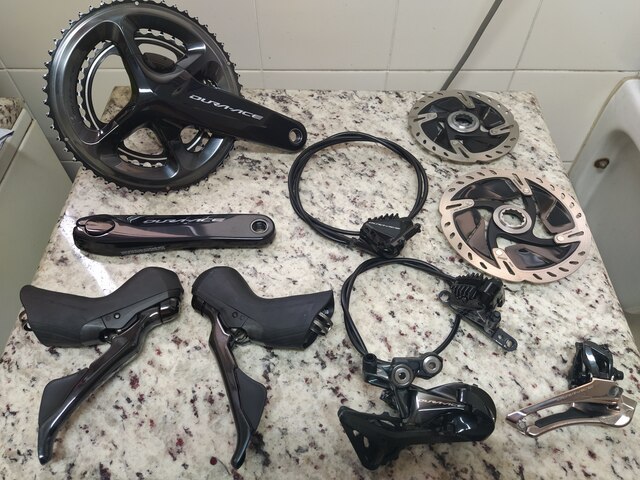 Classificados Bikemagazine - Grupo Shimano Dura-Ace R9100 c/ Med